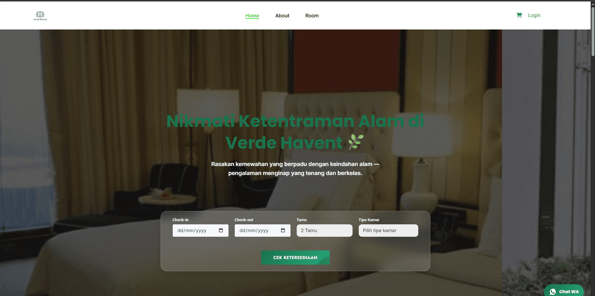 Hotel Booking Website