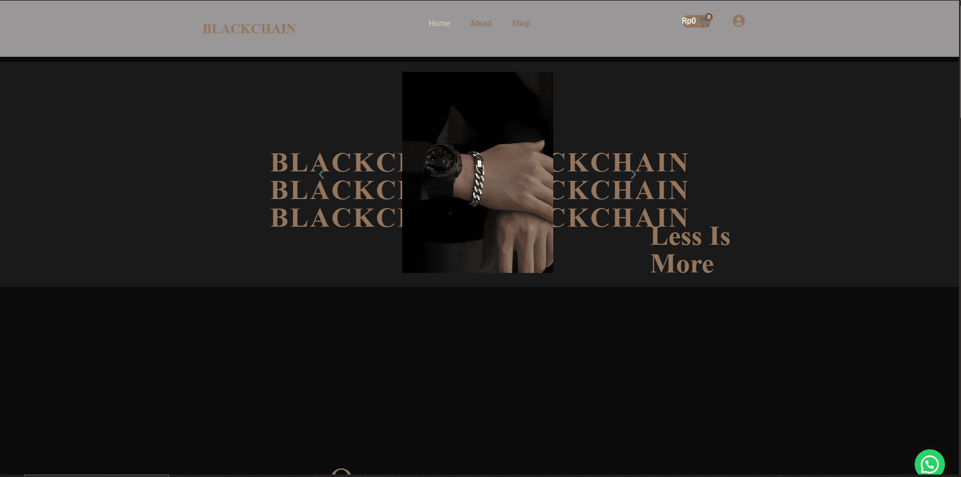 Jewelry Ecommerce Website
